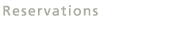 reservations
